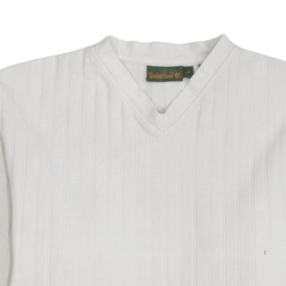 Mens UK Size L Timberland White Pullover Sweatshirt