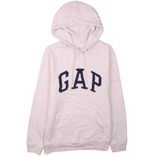 Womens UK Size M Gap Beige Pullover Hoodie