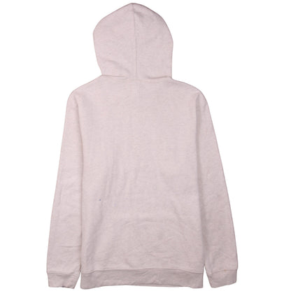 Gap Women's Beige Pullover Hoodie Medium Logo Casual Sweatshirt