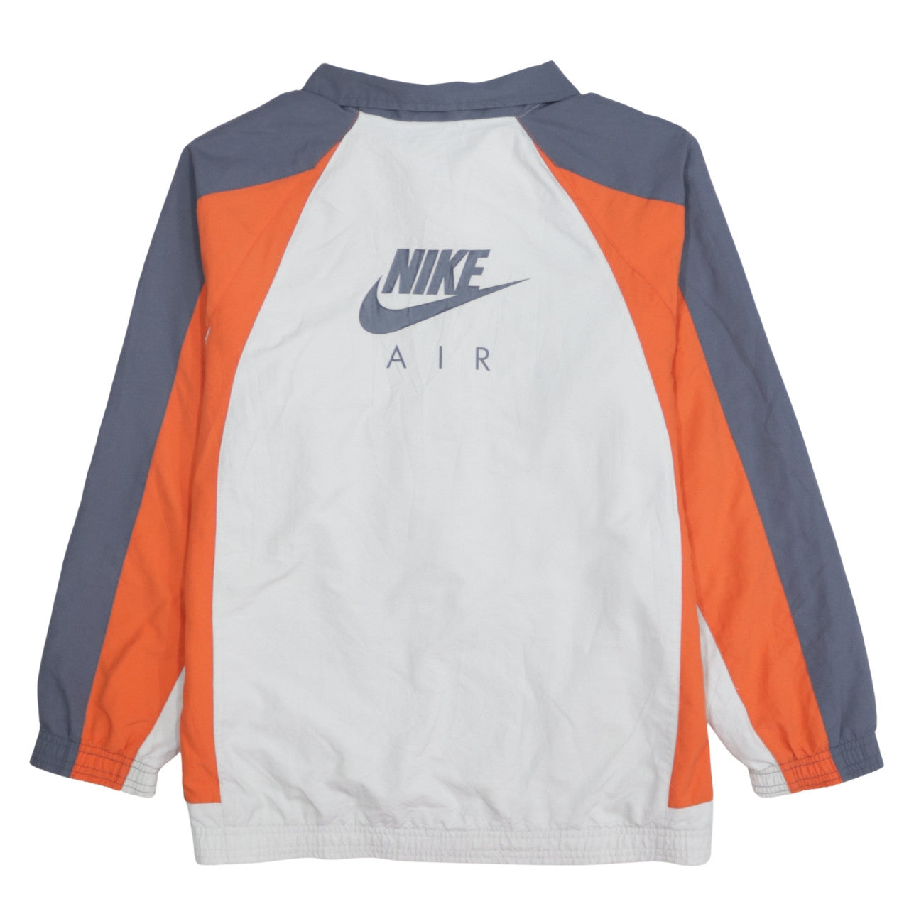 Mens UK Size XL Nike White Windbreaker Coat