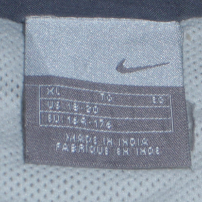 Mens UK Size XL Nike White Windbreaker Coat