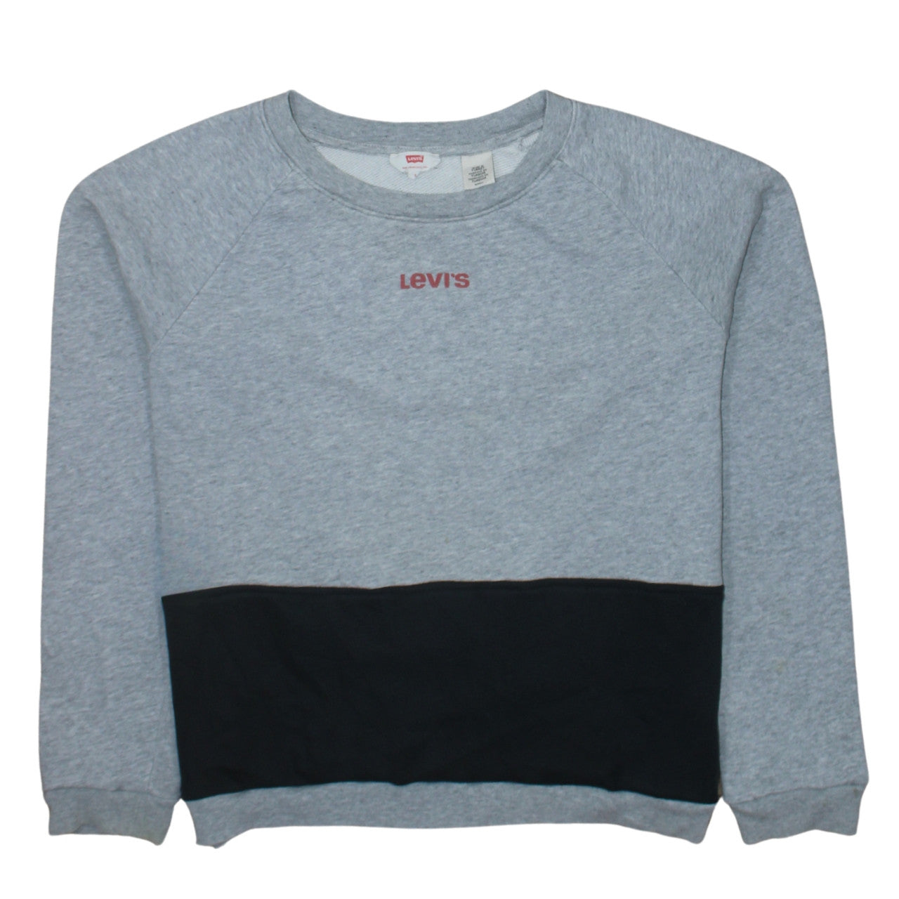 Womens UK Size S Levi's Grey Pullover Sweatshirt