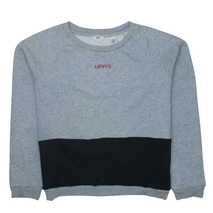 Womens UK Size S Levi's Grey Pullover Sweatshirt