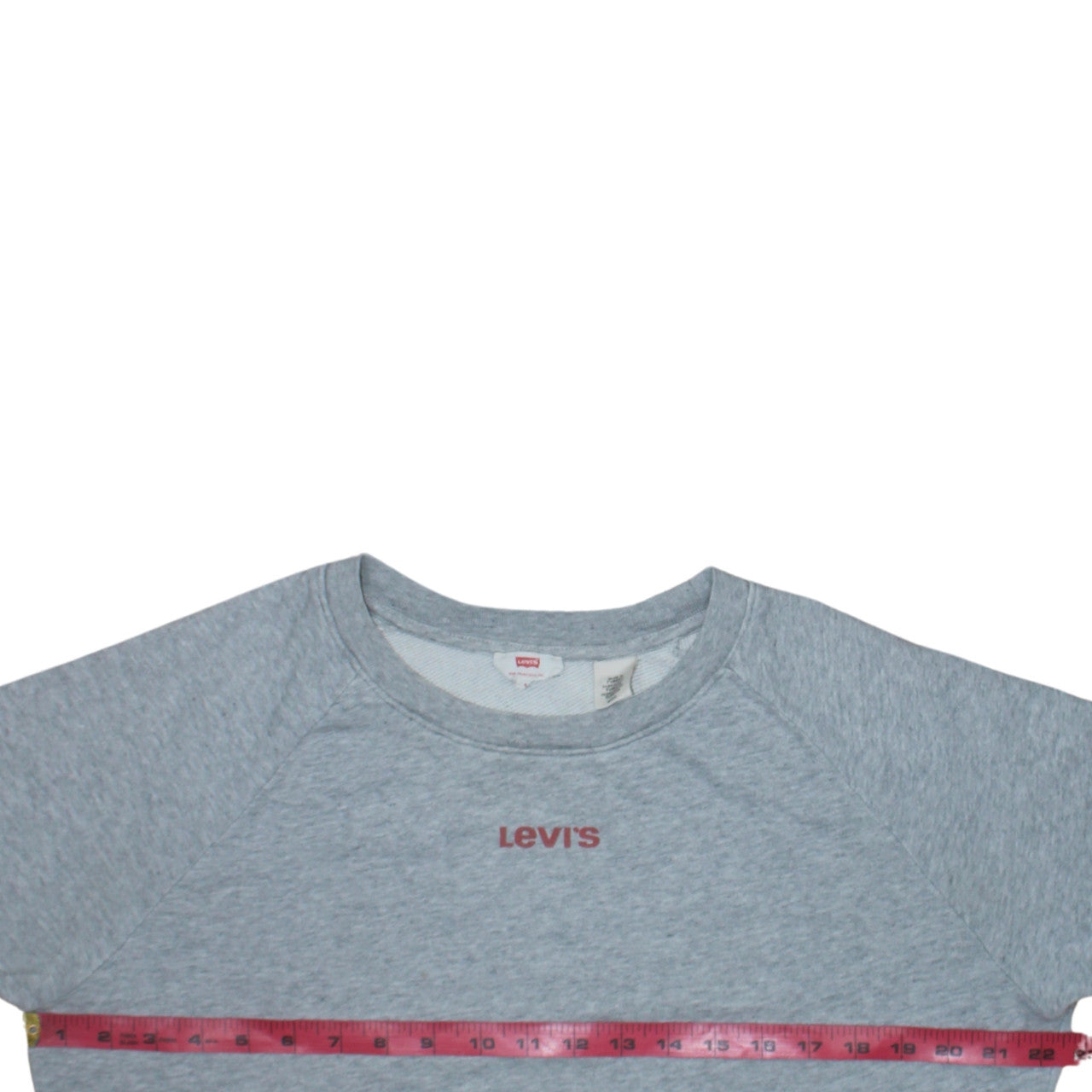 Womens UK Size S Levi's Grey Pullover Sweatshirt
