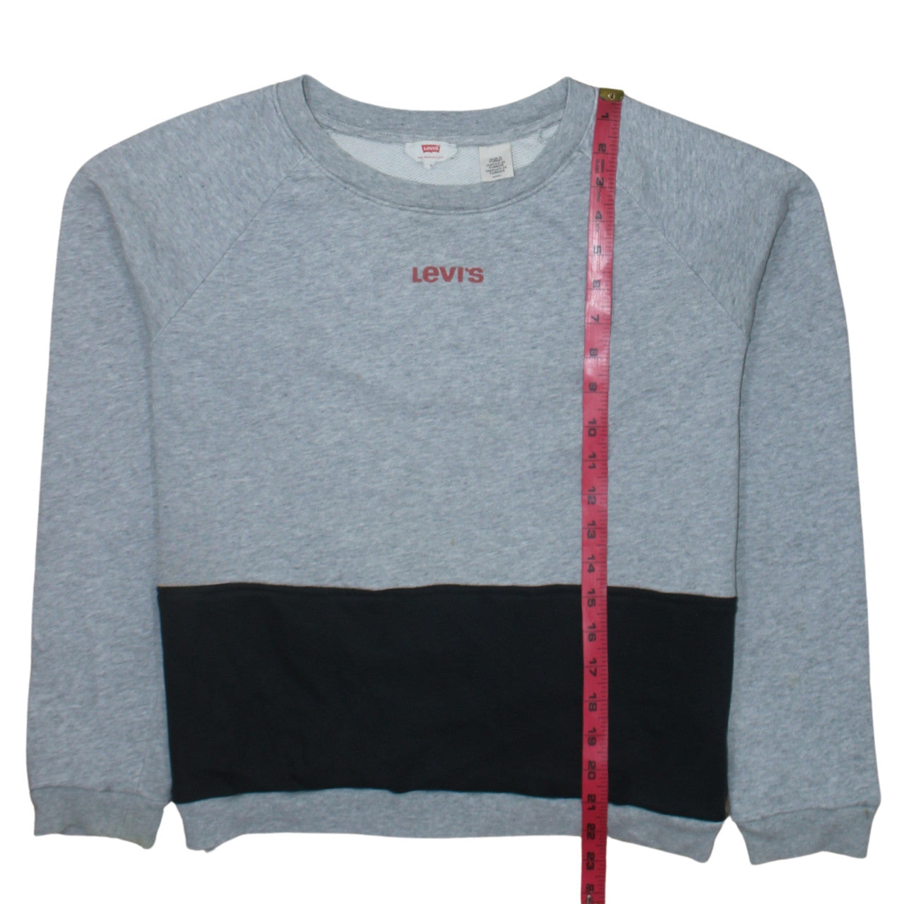 Womens UK Size S Levi's Grey Pullover Sweatshirt
