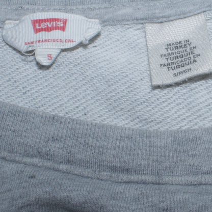 Womens UK Size S Levi's Grey Pullover Sweatshirt