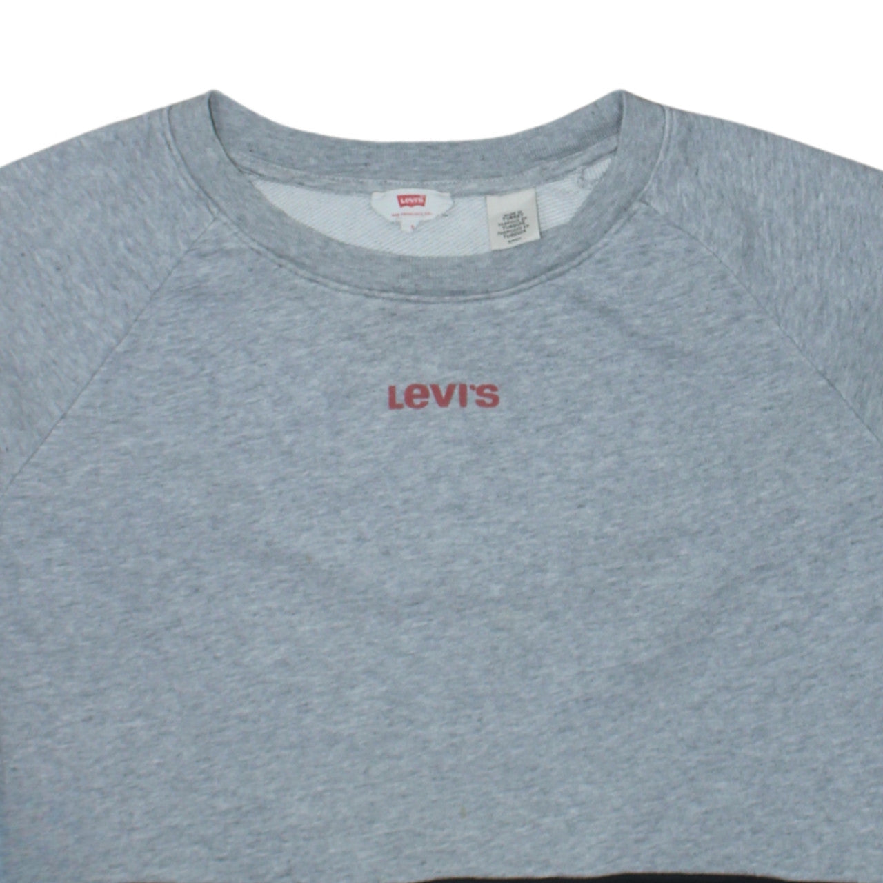 Womens UK Size S Levi's Grey Pullover Sweatshirt
