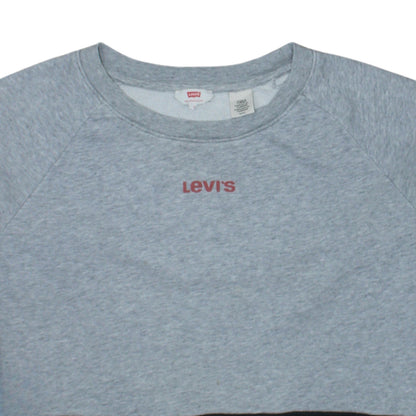 Womens UK Size S Levi's Grey Pullover Sweatshirt