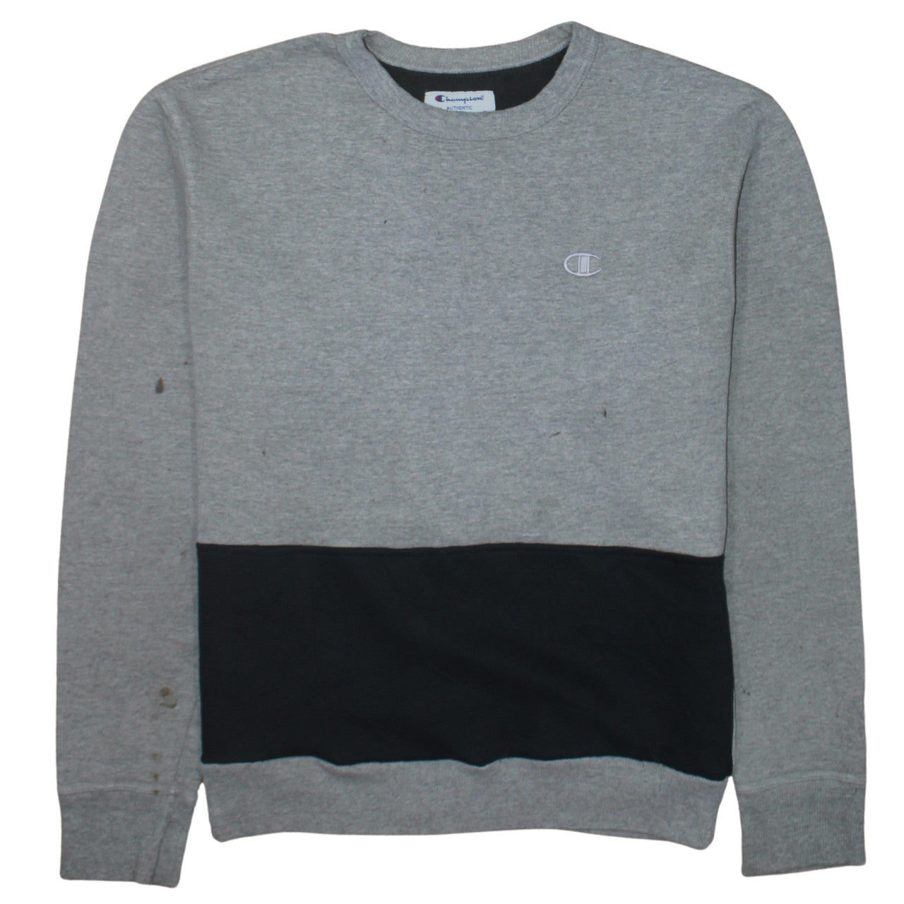 Mens UK Size M Champion Grey Pullover Sweatshirt