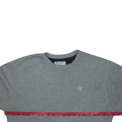 Mens UK Size M Champion Grey Pullover Sweatshirt