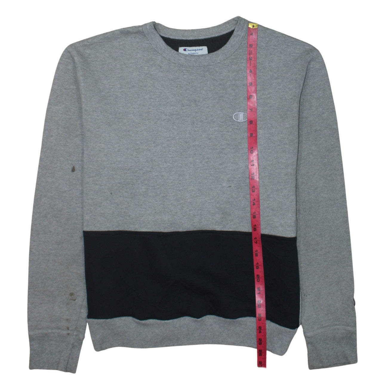 Mens UK Size M Champion Grey Pullover Sweatshirt