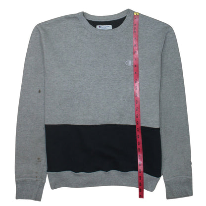 Mens UK Size M Champion Grey Pullover Sweatshirt