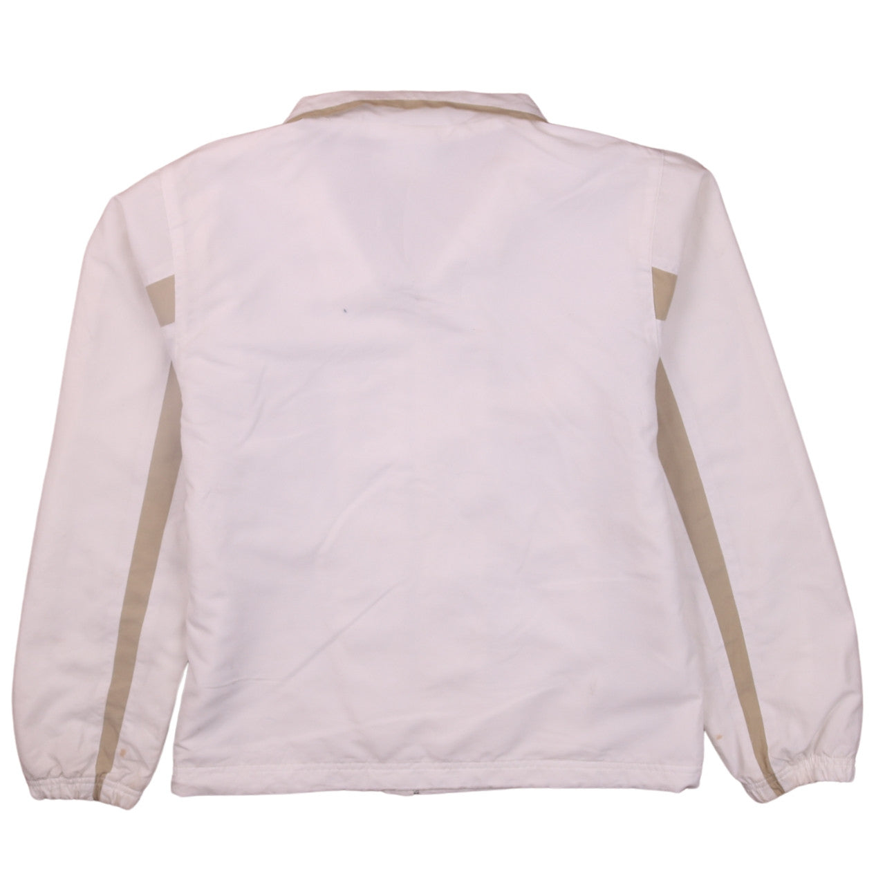 Womens UK Size 14 Reebok White Windbreaker Coat