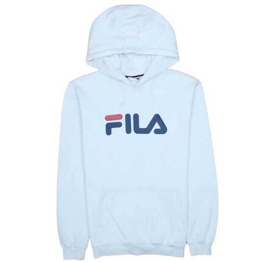 Womens UK Size S FILA White Pullover Hoodie