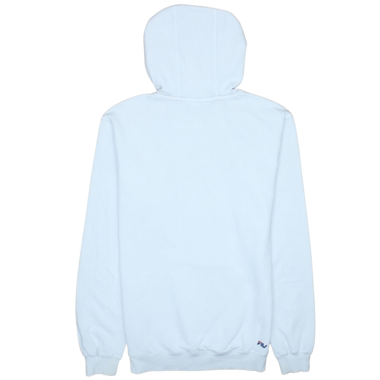 Womens UK Size S FILA White Pullover Hoodie