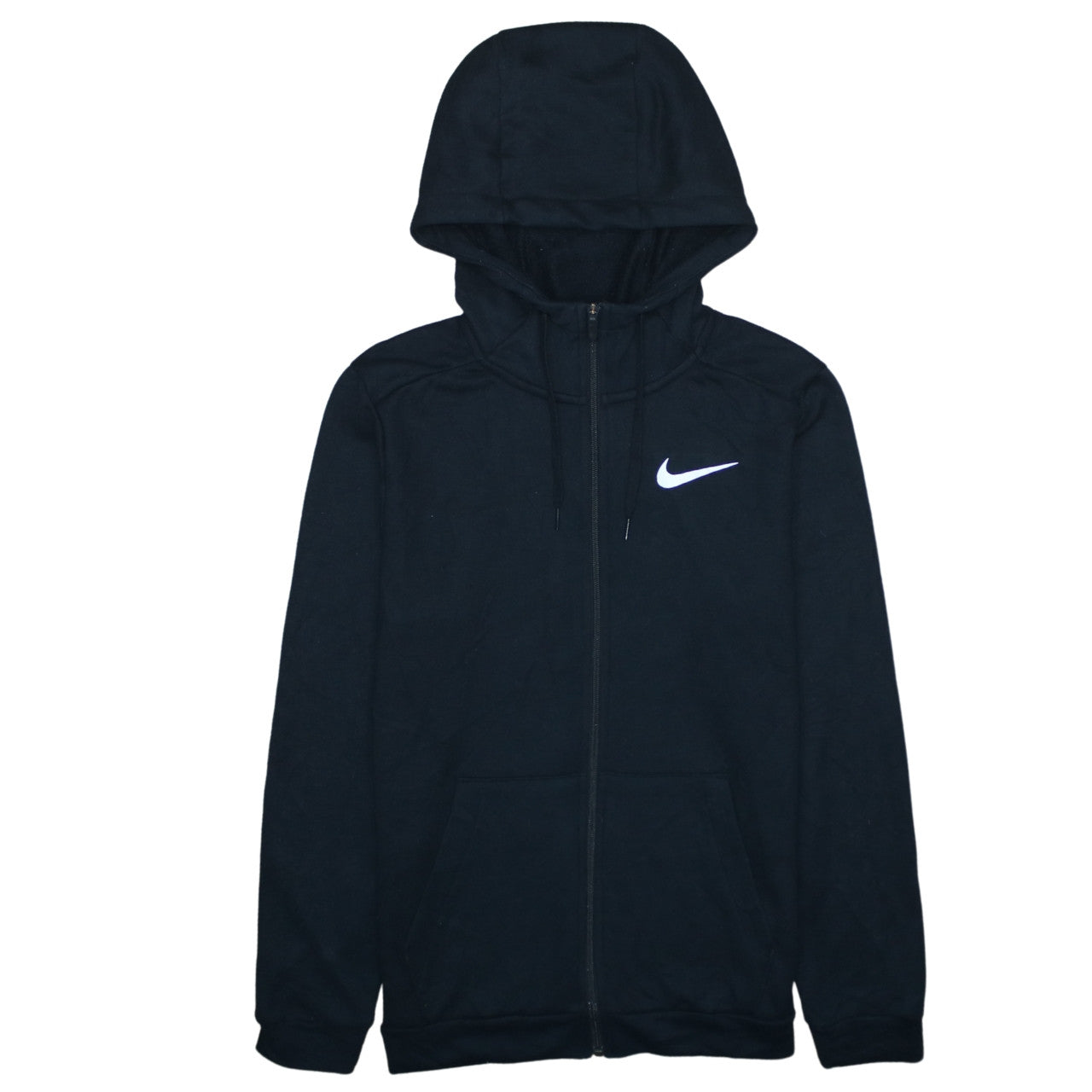 Mens UK Size S Nike Black Full Zip Hoodie