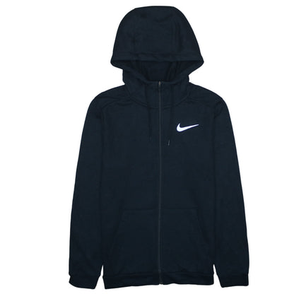 Mens UK Size S Nike Black Full Zip Hoodie