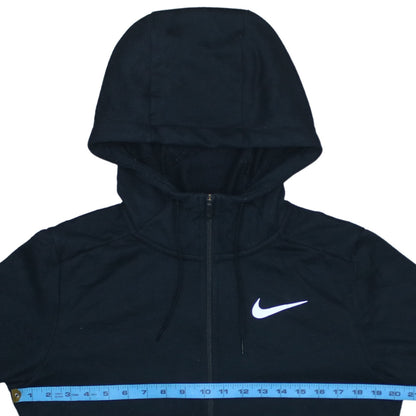 Mens UK Size S Nike Black Full Zip Hoodie