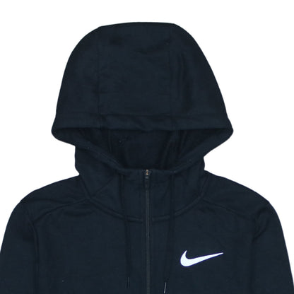 Mens UK Size S Nike Black Full Zip Hoodie