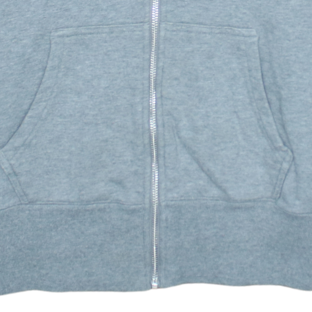 Mens UK Size M Nike Grey Full Zip Hoodie