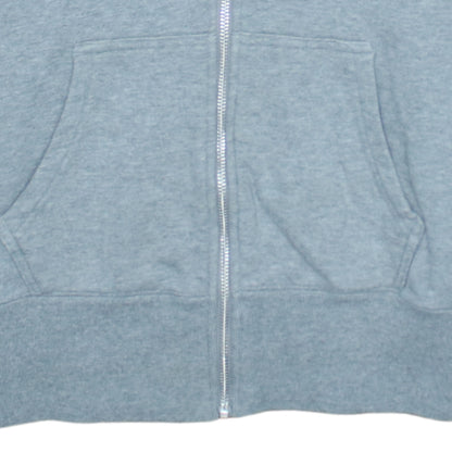 Mens UK Size M Nike Grey Full Zip Hoodie