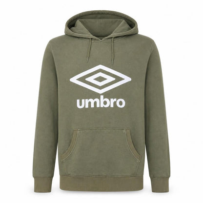 Mens UK Size M Umbro Green Pullover Hoodie