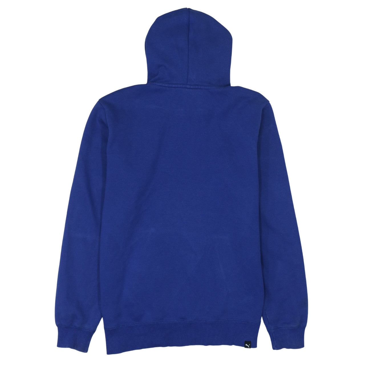Mens UK Size M PUMA Blue Pullover Hoodie