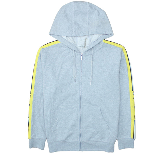 Mens UK Size M Calvin Klein Grey Full Zip Hoodie