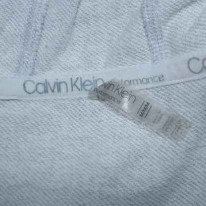 Mens UK Size M Calvin Klein Grey Full Zip Hoodie