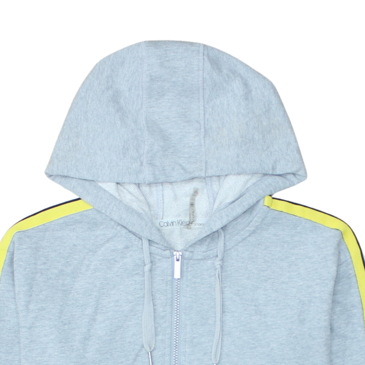 Mens UK Size M Calvin Klein Grey Full Zip Hoodie