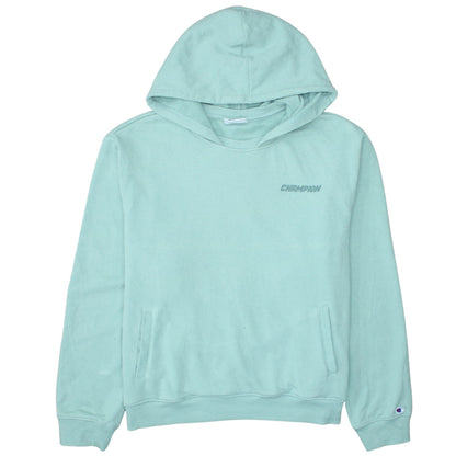 Womens UK Size XL Champion Green Pullover Hoodie