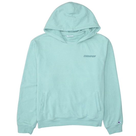 Womens UK Size XL Champion Green Pullover Hoodie