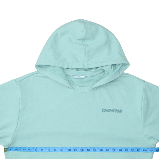 Womens UK Size XL Champion Green Pullover Hoodie