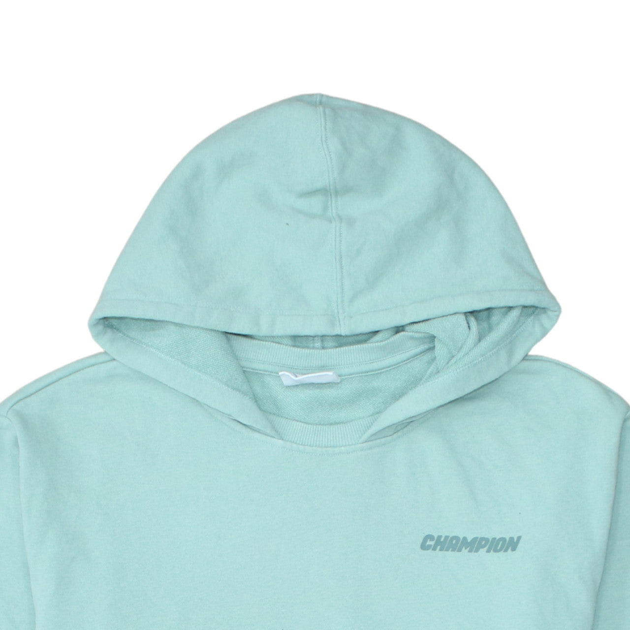 Womens UK Size XL Champion Green Pullover Hoodie