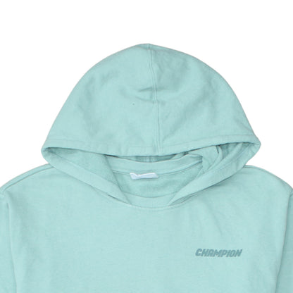 Womens UK Size XL Champion Green Pullover Hoodie