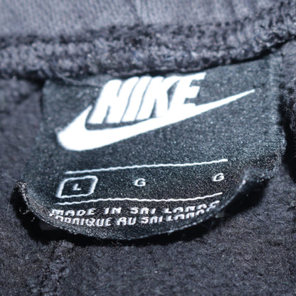 Mens UK Size L Nike Regular Fit Sweatpants Black Trousers