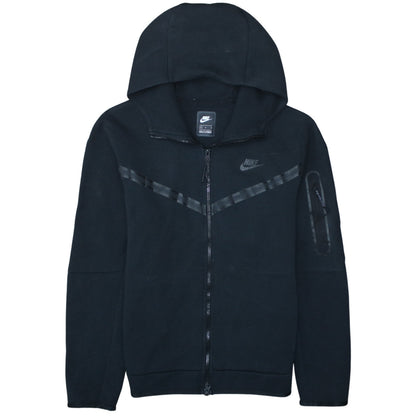 Mens UK Size M Nike Black Full Zip Hoodie
