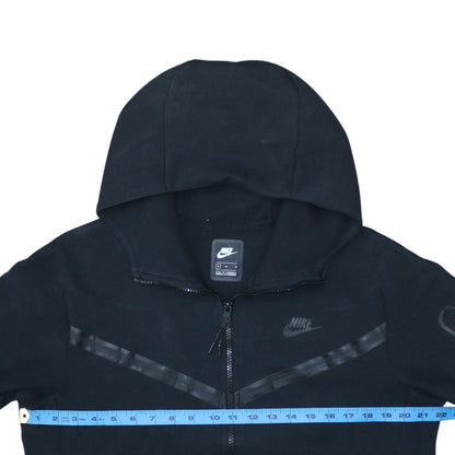 Mens UK Size M Nike Black Full Zip Hoodie