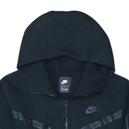 Mens UK Size M Nike Black Full Zip Hoodie