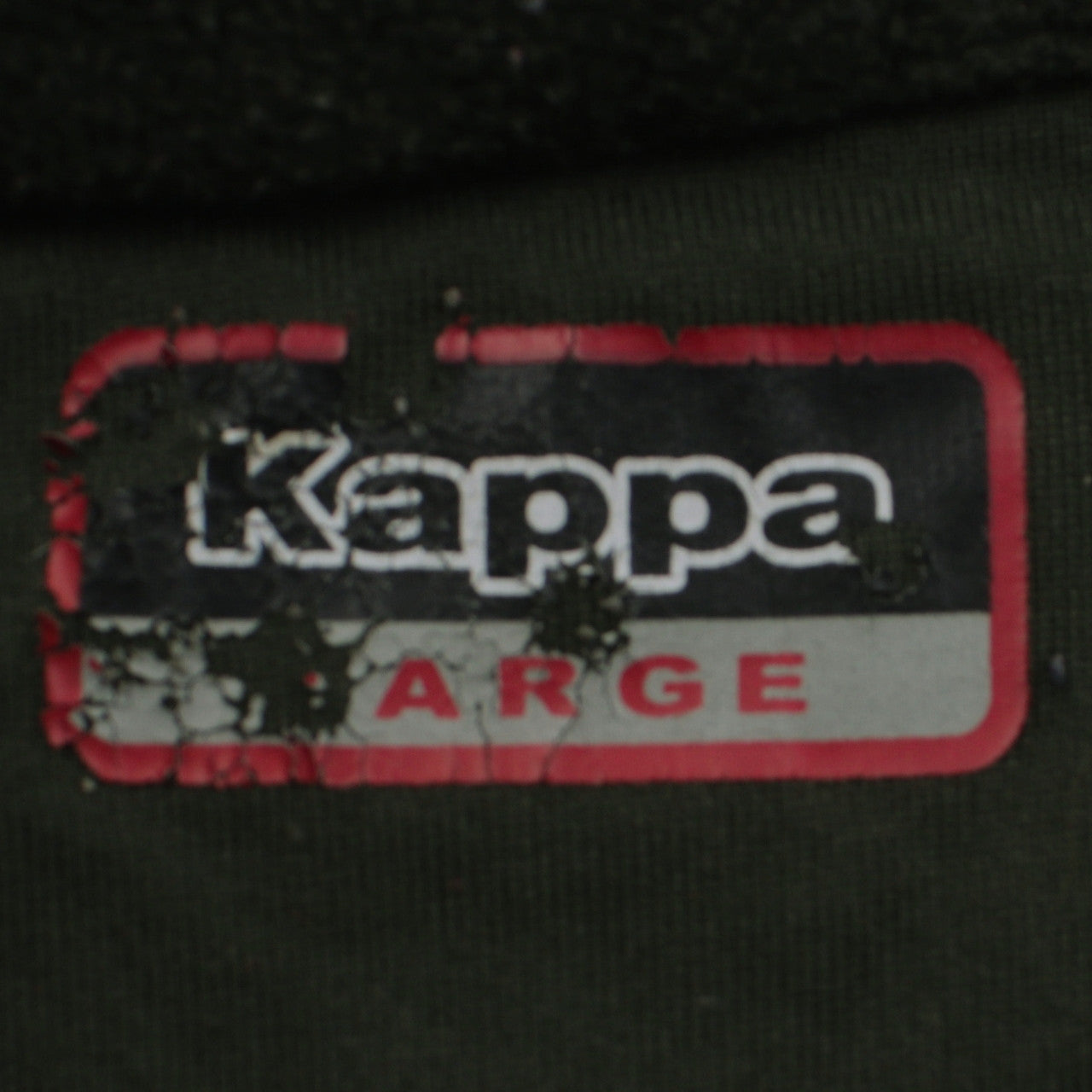 Mens UK Size L Kappa Green Pullover Sweatshirt