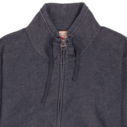 Mens UK Size XL Champion Grey Full Zip Sweatshirt