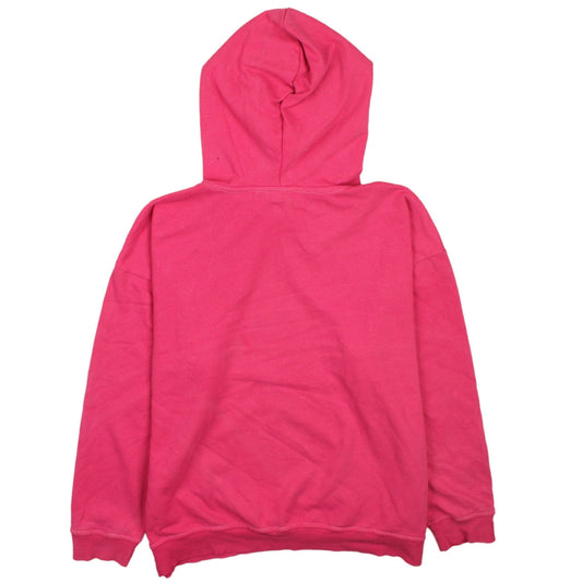 Womens UK Size S Disney Pink Pullover Hoodie