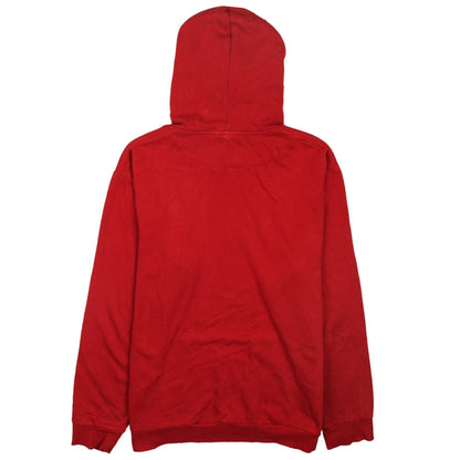 Mens UK Size XL DC Red Pullover Hoodie