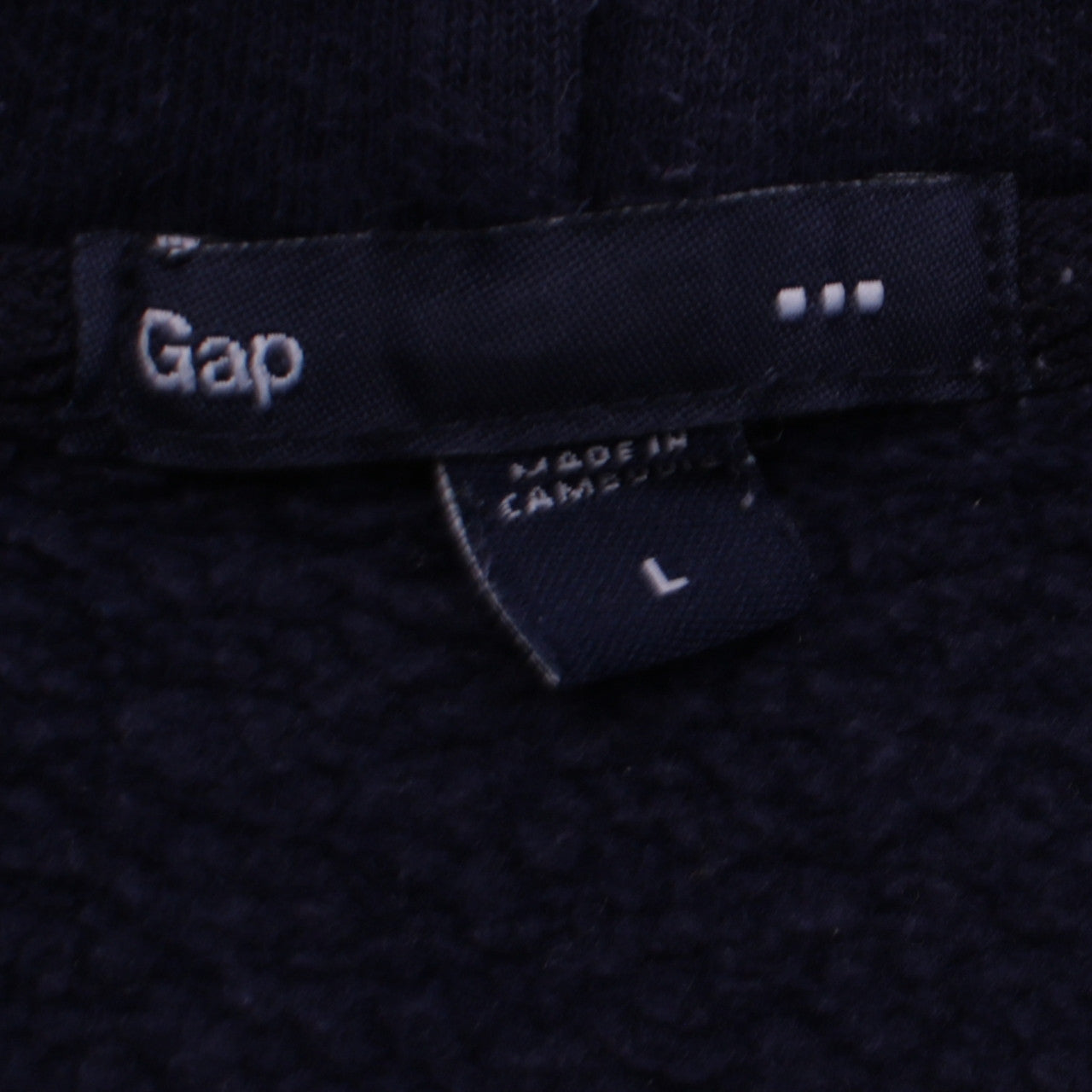Womens UK Size L Gap Blue Full Zip Hoodie