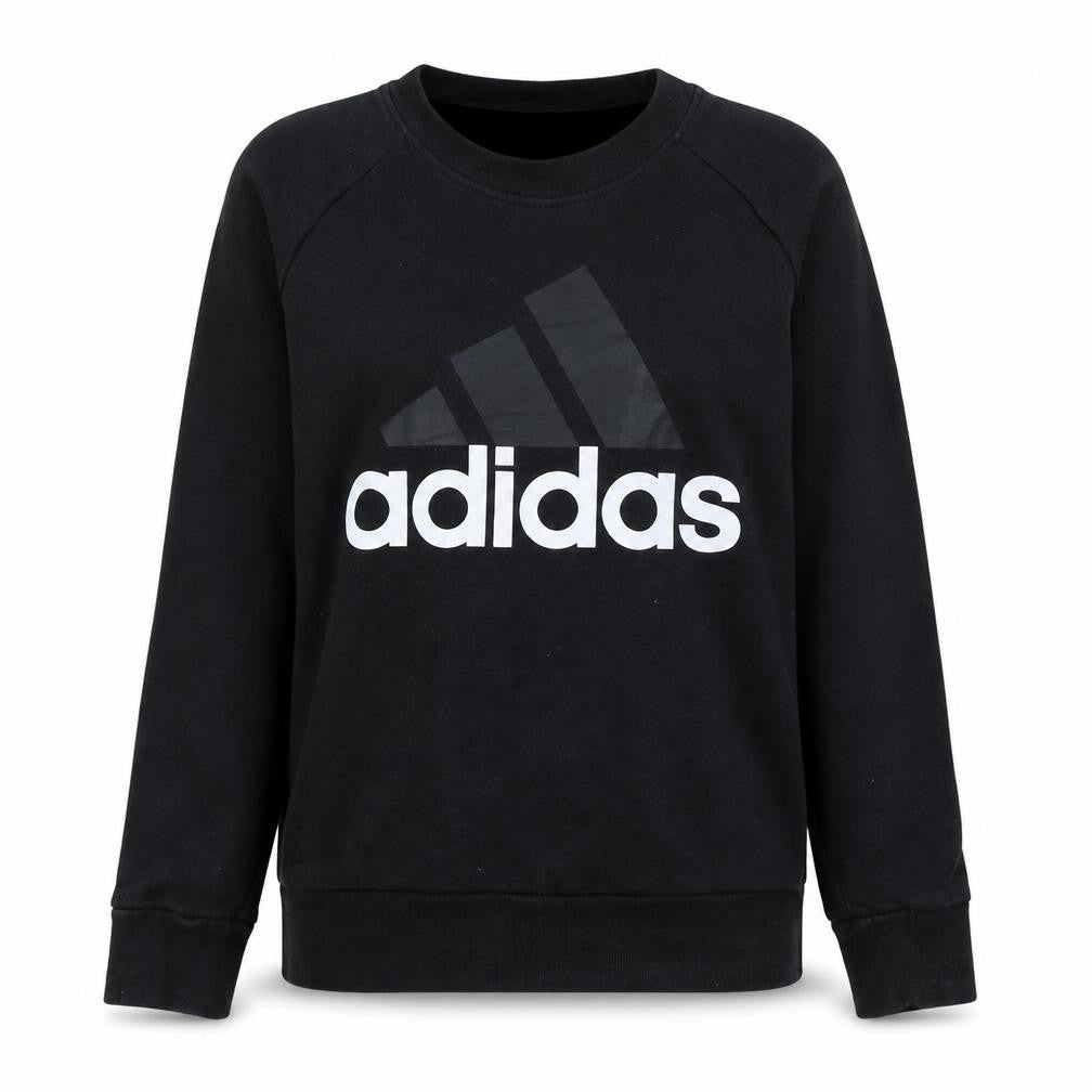 Womens UK Size S adidas Black Pullover Sweatshirt