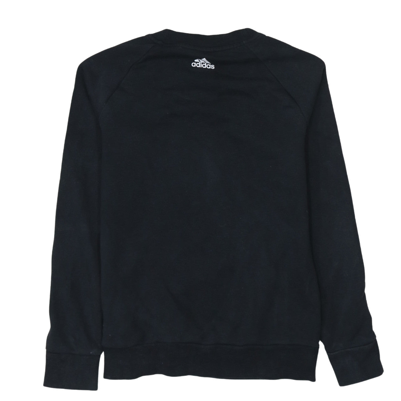 Womens UK Size S adidas Black Pullover Sweatshirt