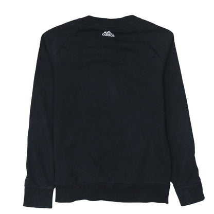 Womens UK Size S adidas Black Pullover Sweatshirt