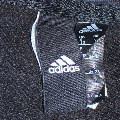 Womens UK Size S adidas Black Pullover Sweatshirt