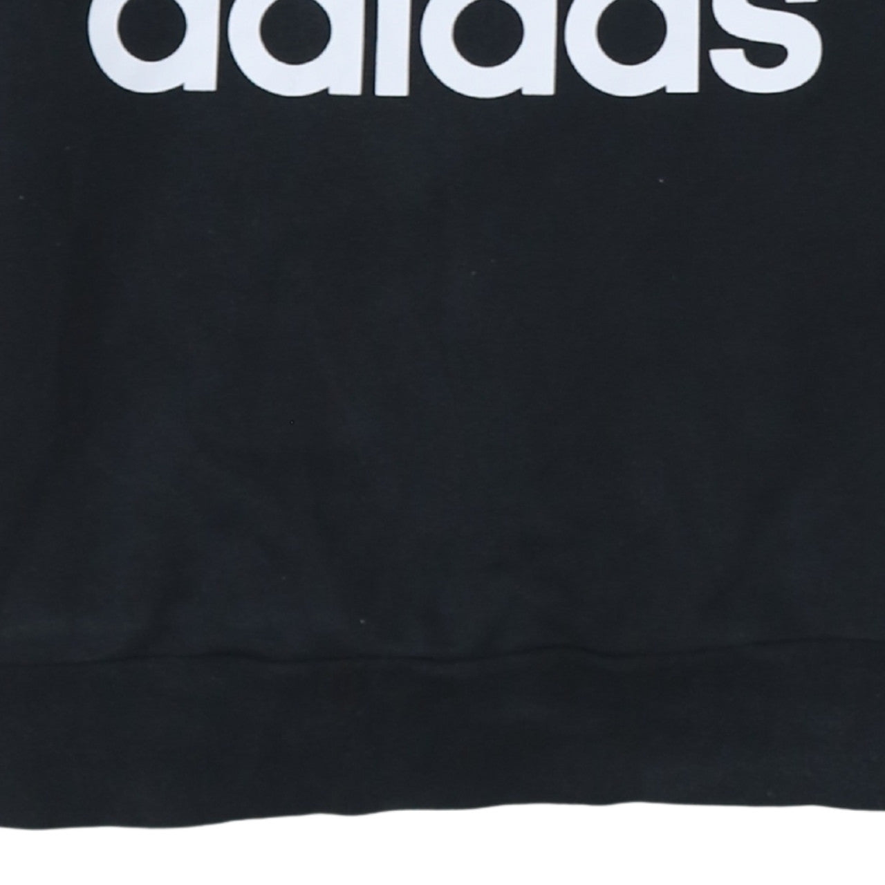 Womens UK Size S adidas Black Pullover Sweatshirt