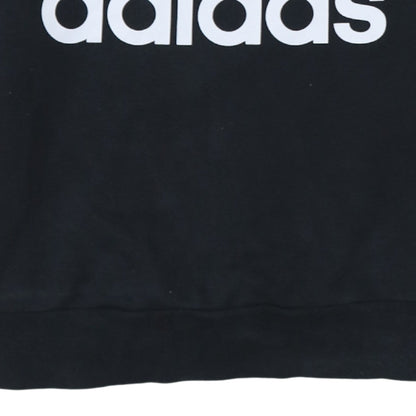 Womens UK Size S adidas Black Pullover Sweatshirt